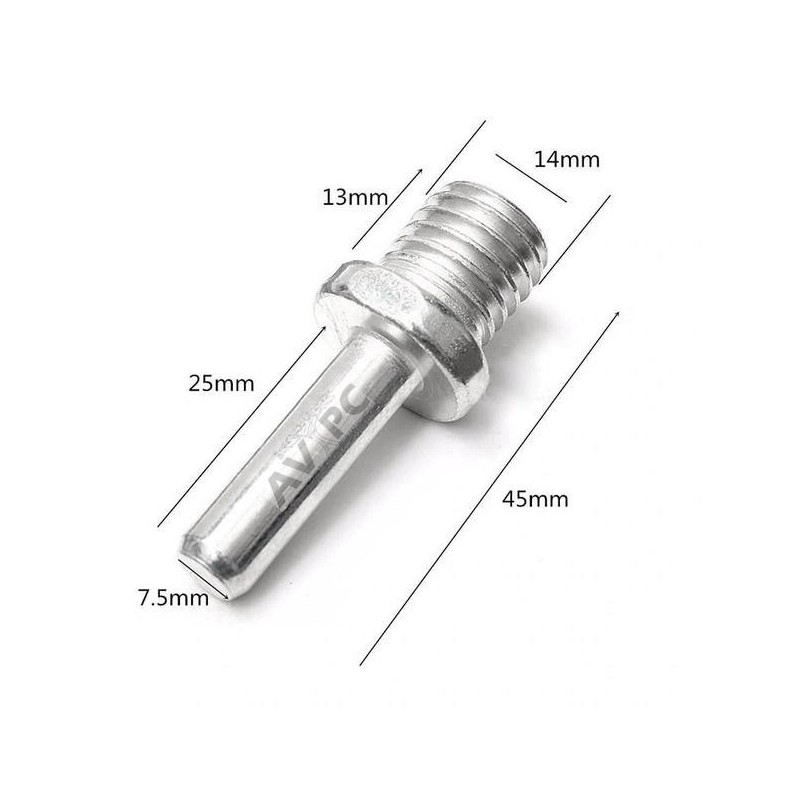 Adaptateur convertisseur M14 ROND pour perceuse électrique Adaptateur convertisseur M14 ROND pour perceuse électrique