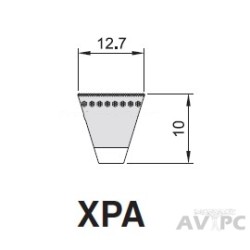 XPA1000 Courroie Trapézoïdale Crantée