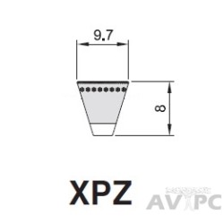 Courroie XPZ1250