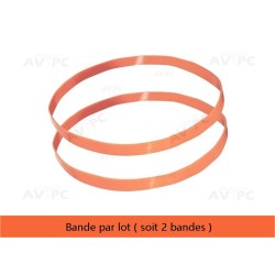 Bande pour volant de Scie à Ruban Ø350. Lot de 2