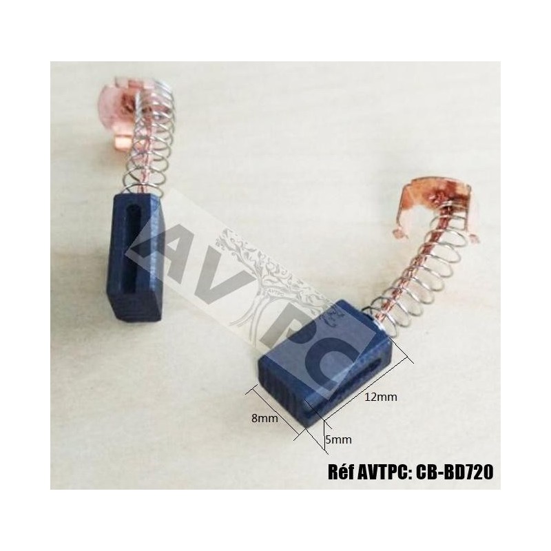 Balai De Charbon SOURCING MAP - Lot De 10 - 12mm X 6mm X 4mm - Outil