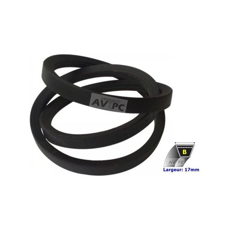 Courroie B99 Trapézoïdale Lisse