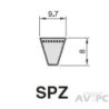 Courroie SPZ630, Trapézoïdale Lisse